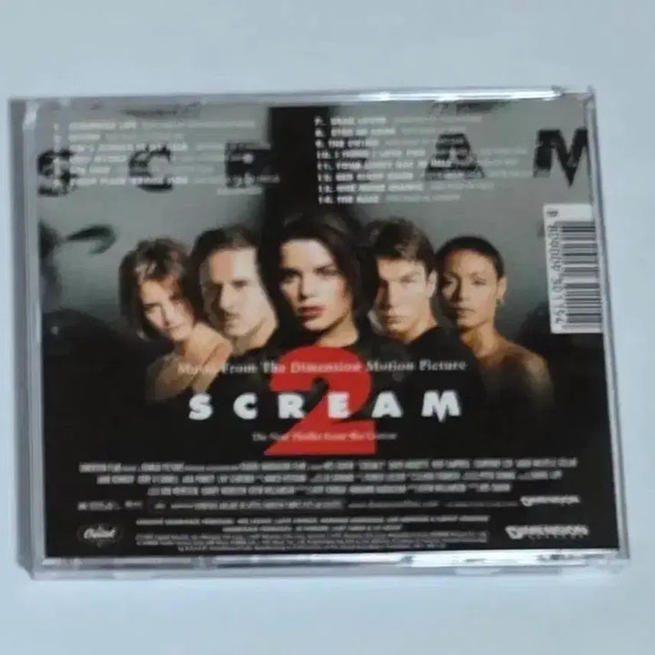 [BUNJANG] Scream 2 Horror Movie Soundtrack CD / 스크림 2 호러 영화 앨범 시디 CD 호러영화 OST