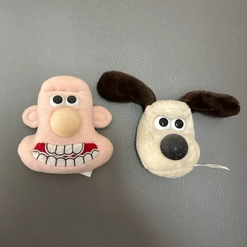 [BUNJANG] Wallace &amp; Gromit Magnetic Plush (Gromit - Rare) / 월레스와그로밋 월그 자석인형