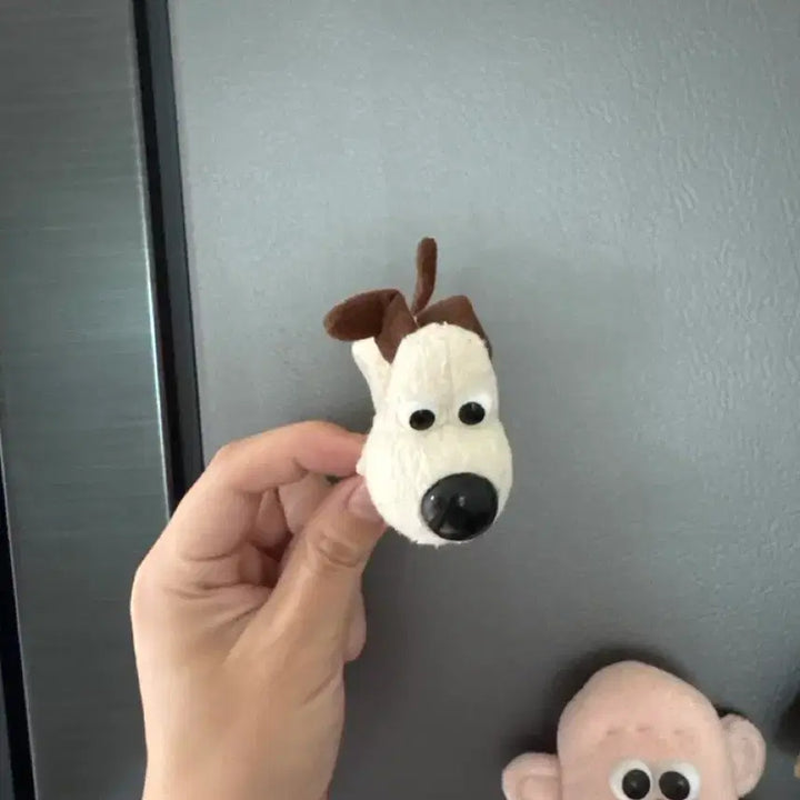 [BUNJANG] Wallace &amp; Gromit Classic Magnetic Plush / 월레스와그로밋 고전 자석인형