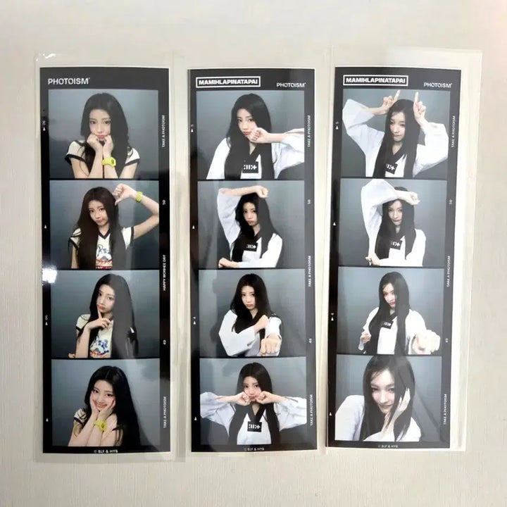 [BUNJANG] ILLIT Snappyzms Four-Cut Sticker 3-Set / 아일릿 스내피즘 포토이즘 네컷 스티커 3종 세트 illit 마밀라피나타파이 원희 이로하 희어로즈