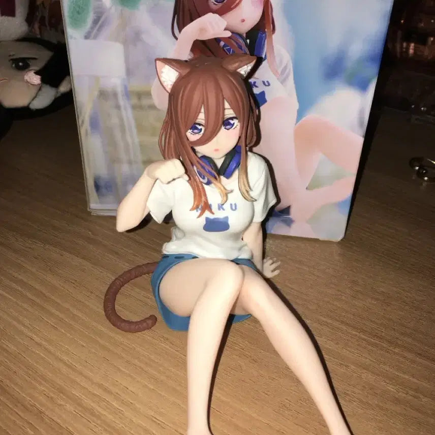 [BUNJANG] Taito The Quintessential Quintuplets Nakano Miku Desktop Figure / 타이토 5등분의 신부 나카노 미쿠 데스크탑