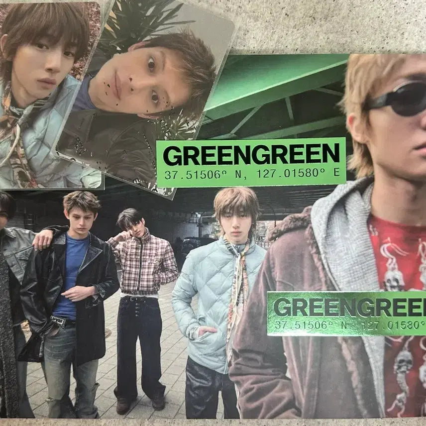 [BUNJANG] CORTIS Greengreen Album Unsealed Photocard Set / 코르티스 그린그린 앨범 개봉 포카 포함