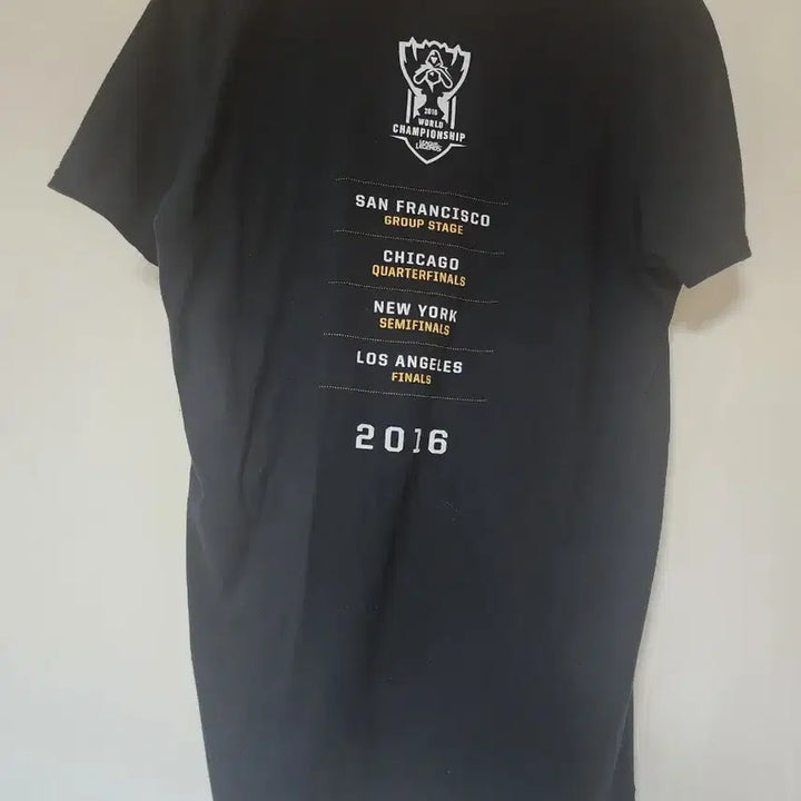 [BUNJANG] League of Legends Worlds Short Sleeve T-Shirt / 리그 오브 레전드 월즈 반팔 티셔츠
