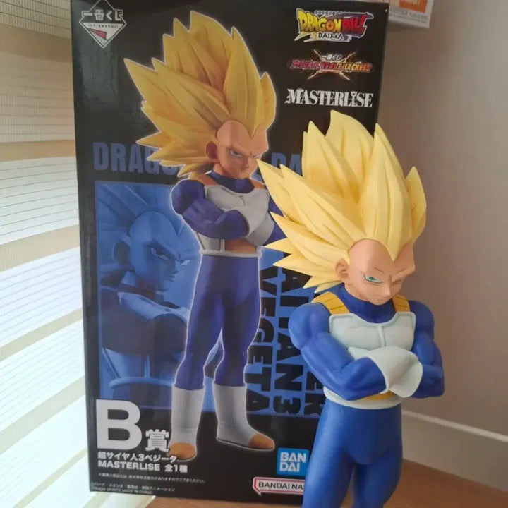 [BUNJANG] Dragon Ball Z Master Stars Piece Super Saiyan 3 Vegeta Figure / 드래곤볼Z 마스터라이즈 초사이어인3 베지터 피규어