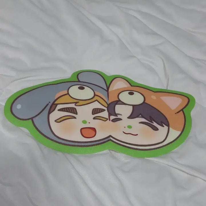 [BUNJANG] Attack on Titan Papierre Mousse Pad - Erwin, Levi / [새상품] 진격의거인 진격거 파피에루리 마우스패드 엘빈 리바이