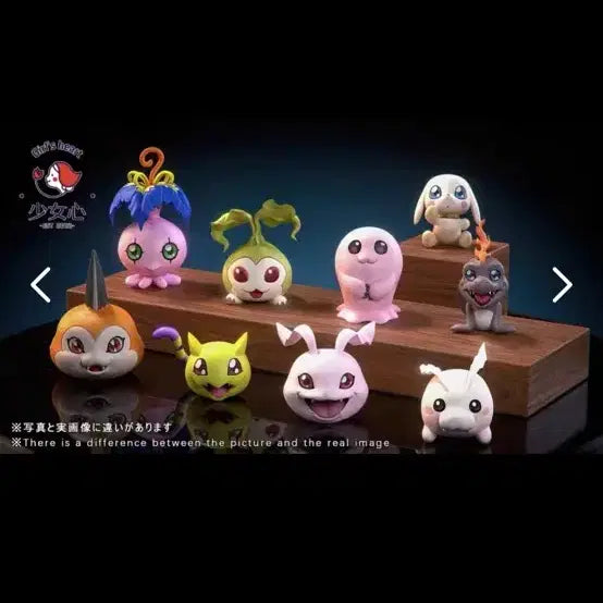 [BUNJANG] Girls Heart Digimon Baby Set Official Authentic / 걸즈하트 디지몬 유년기 정품판매합니다
