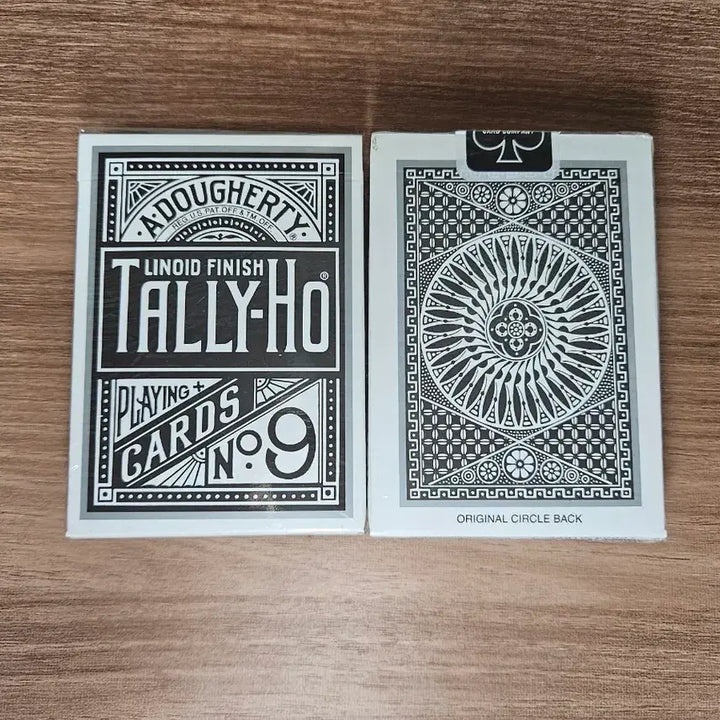[BUNJANG] Tally Ho Platinum Black Playing Cards Magic Deck / 공이전 탈리호 플래티넘 블랙 플레잉카드 마술카드