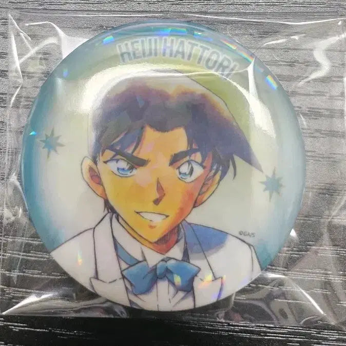 [BUNJANG] Detective Conan Hattori Heiji Can Badge / 명탐정 코난 캔뱃지 핫토리 헤이지