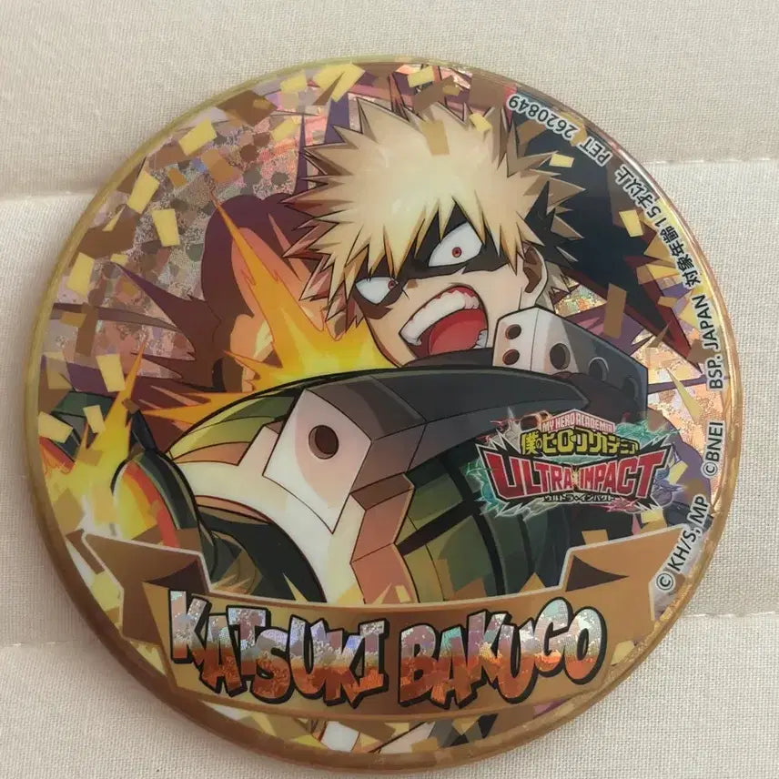 [BUNJANG] My Hero Academia Bakugo Big Badge / 나의 히어로 아카데미아 바쿠고 빅 뱃지