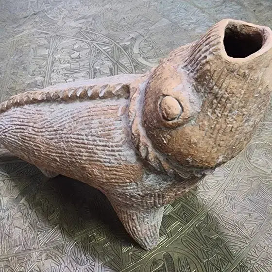 [BUNJANG] Unusual Form Red Earthenware Vessel / 특이한형태동물 홍토기