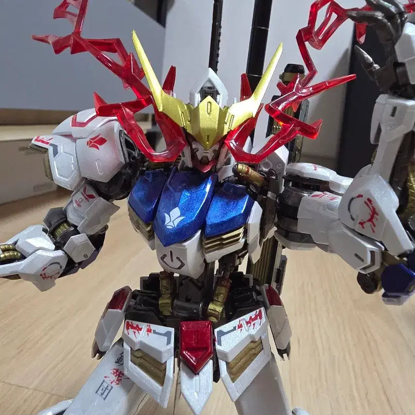 [BUNJANG] Bandai MG Barbatos Metallic Painted Finished Model Kit / 반다이 MG 발바토스 메탈프레임 메탈릭 도색 완성작 팝니다.