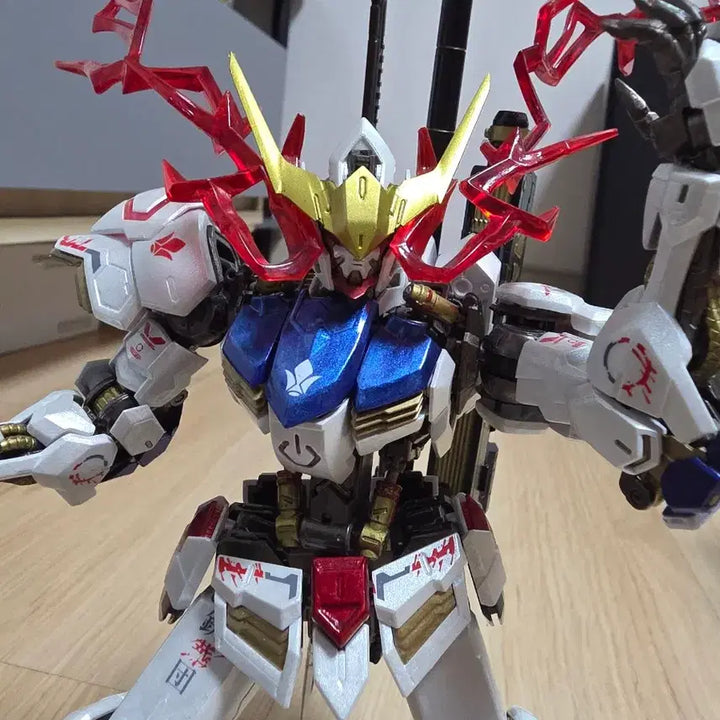 [BUNJANG] Bandai MG Barbatos Metallic Painted Finished Model Kit / 반다이 MG 발바토스 메탈프레임 메탈릭 도색 완성작 팝니다.