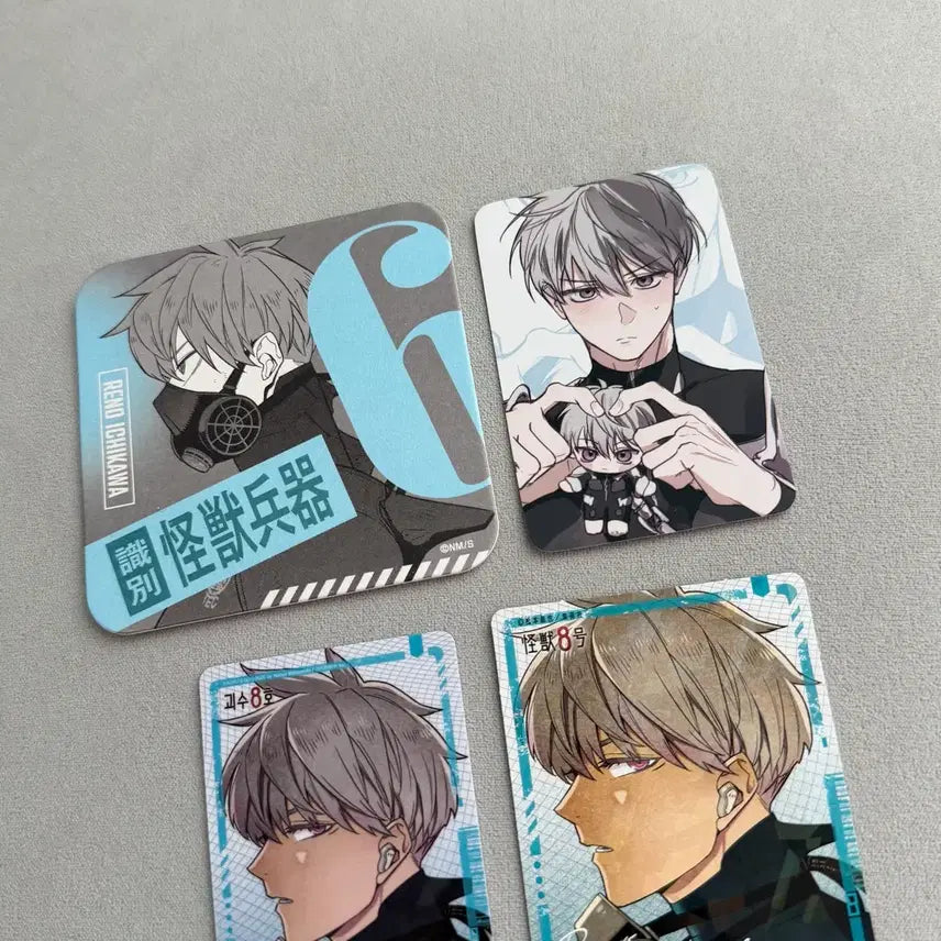 [BUNJANG] Kaiju No. 8 Ichikawa Reno Special Edition Unofficial Photocard Bundle / 괴수8호 괴팔 이치카와 레노 대원증 특전 코스터 비공식 포카 일괄