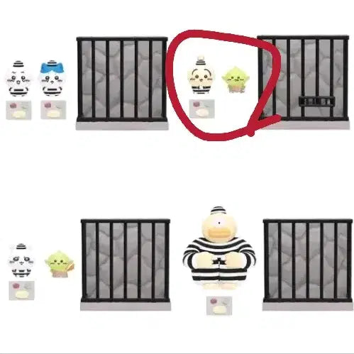 [BUNJANG] Chiikawa Usagi Goblin Prison Figure / 치이카와 우사기 고블린 감옥 프리즌 피규어
