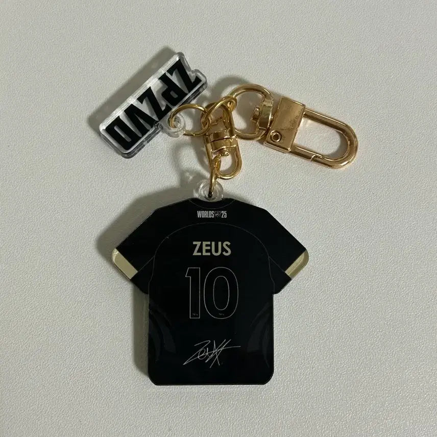 [BUNJANG] Hanwha Life Esports Zeus Uniform Keyring / 25 HLE 한화생명 e스포츠 월즈 유니폼 제우스 최우제 키링