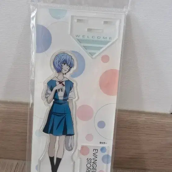 [BUNJANG] Evangelion Ayanami Rei Acrylic Stand (Sealed) / 에반게리온 아야나미 레이 아크릴 스탠드 미개봉