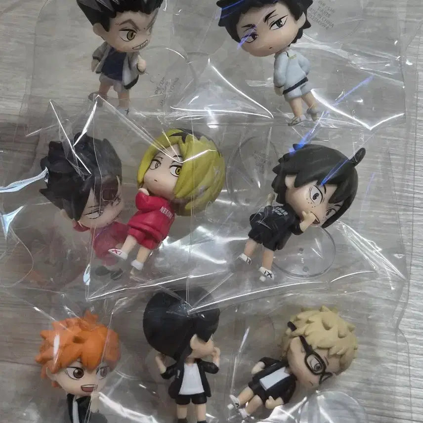 [BUNJANG] Haikyuu!! Look Back Collection (Parts 1 &amp; 2) Set / 하이큐 뒤돌아봐요(1탄+2탄) 8종 일괄