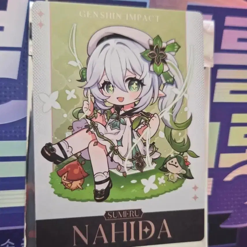 [BUNJANG] Genshin Impact Sumeru Picnic Series Nahida Special Event Exclusive / 원신 카페 수메르 소풍시리즈 나히다 5만원 특전 판매