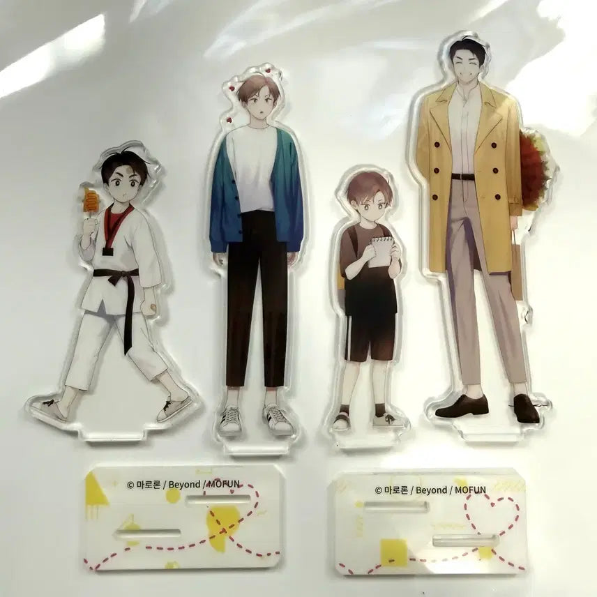 [BUNJANG] Mopeople 4-Week Lover Jaehee &amp; Dojun Acrylic Stand Set / 모펀 4주애인 아크릴 스탠드 재희&amp;도준 세트