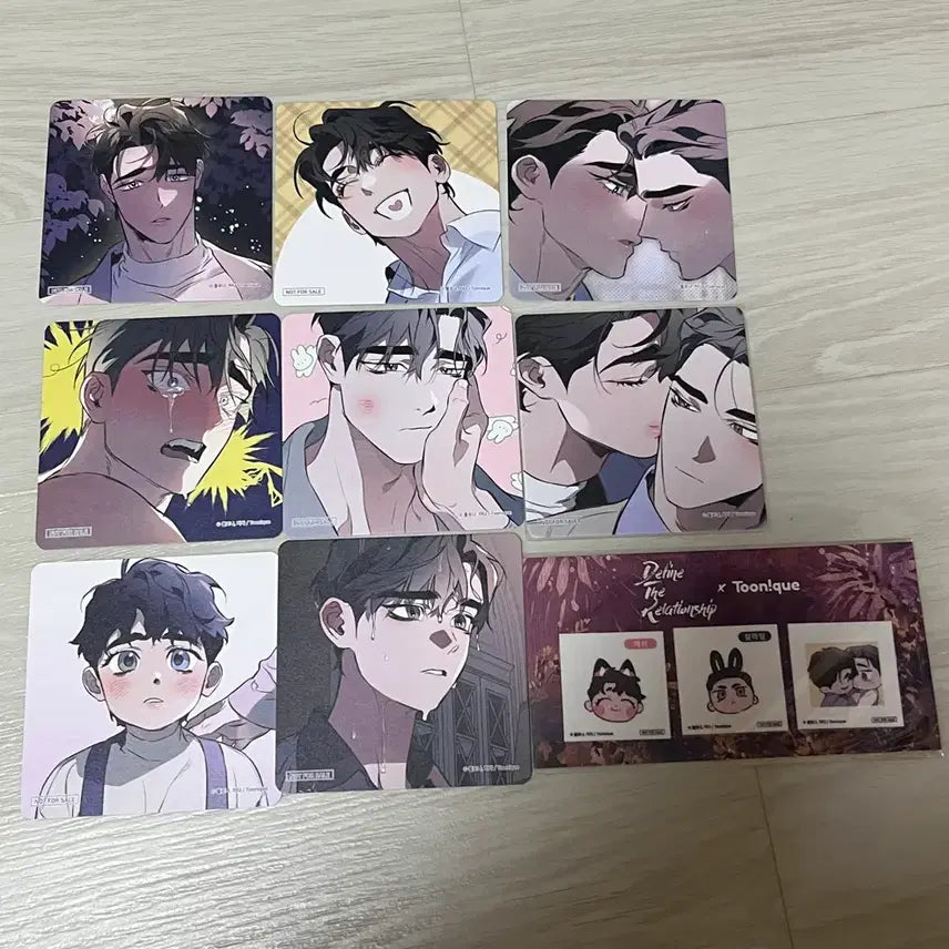 [BUNJANG] DTR Toonique Colca Coaster Ttibu Bundle Set / 디티알 투니크 콜카 코스터 띠부 일괄 판매