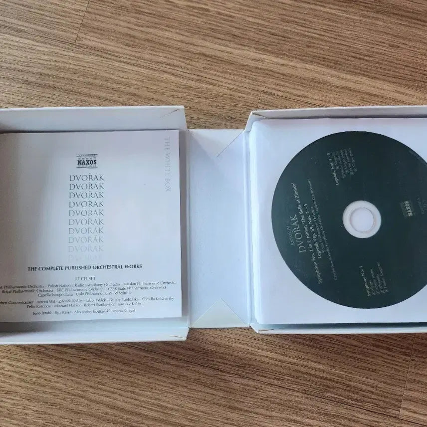 [BUNJANG] Naxos Dvorak Orchestral Complete Works 17CD Box Set / 낙소스 naxos 드보르작 관현악 전집 17CD 박스셋