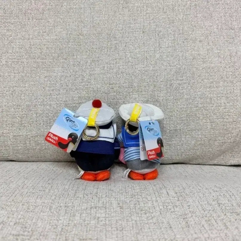 [BUNJANG] Pingu Marine Sailor Pingu Marine Stripe Bag Charm 10cm Keychain Doll / 정품 핑구 마린 세일러 핑가 마린 스트라이프 가방고리 10cm 키링 인형