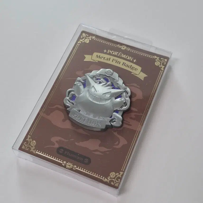 [BUNJANG] Pokemon Store ETERNAL ANTIQUE METAL Phantom Pin Badge / 포켓몬 스토어 핀뱃지 팬텀