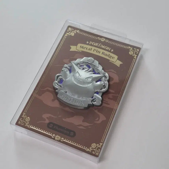 [BUNJANG] Pokemon Store ETERNAL ANTIQUE METAL Phantom Pin Badge / 포켓몬 스토어 핀뱃지 팬텀