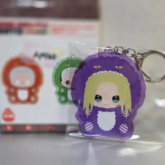[BUNJANG] Sakadai Dinosaur Motif Keyholder Acrylic / 사카데이 시시바 인형탈 공룡 모티프 키홀더 아크릴