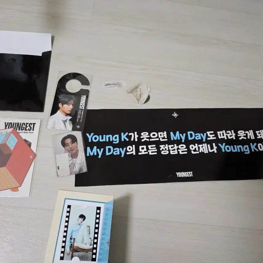 [BUNJANG] Young K First Concert Entrance Kit Slogan Made Gift (Excluding Handkerchief) / 영케이 첫콘 입장 키트 슬로건 마데 기프트(손수건제외)영기스트