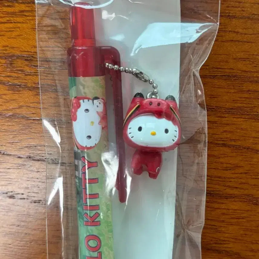 [BUNJANG] Fukushima Limited Edition Red Kitty Ballpoint Pen / [고전] 후쿠시마 한정 빨간키티 볼펜