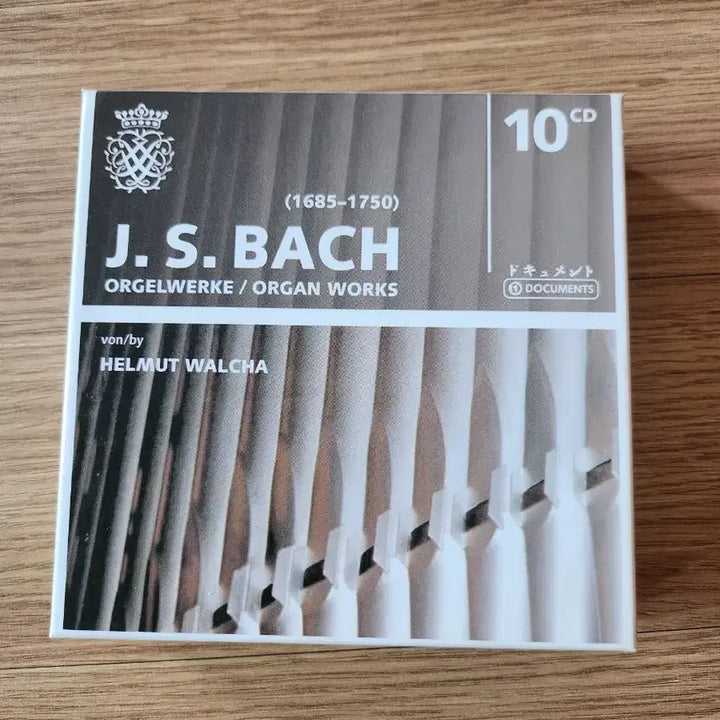 [BUNJANG] J.S. Bach Complete Organ Works 10CD Helmut Walcha / 바흐 오르간 전집 10CD 헬무트 발햐 연주