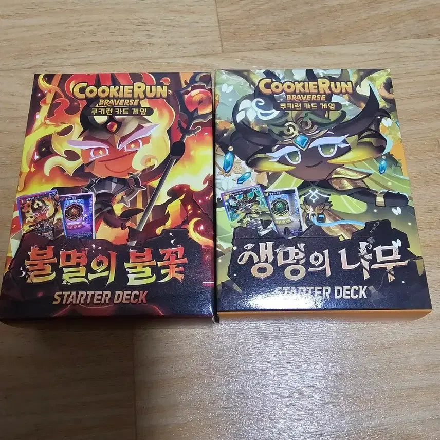 [BUNJANG] Cookie Run Card Game 60-Card Deck / 쿠키런 카드게임 60장덱