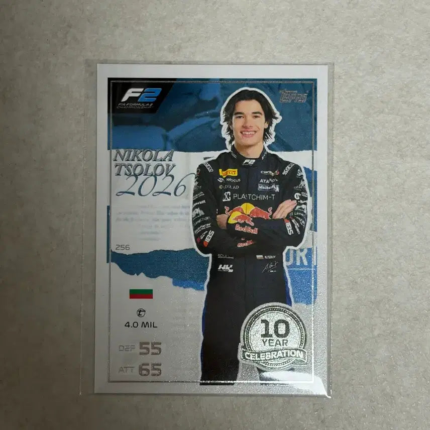 [BUNJANG] Nicola Tchoulovsky 2026 F1 Turbo-Attack Topps Card / 니콜라 초로프 2026 F1 터보어택 탑스 카드