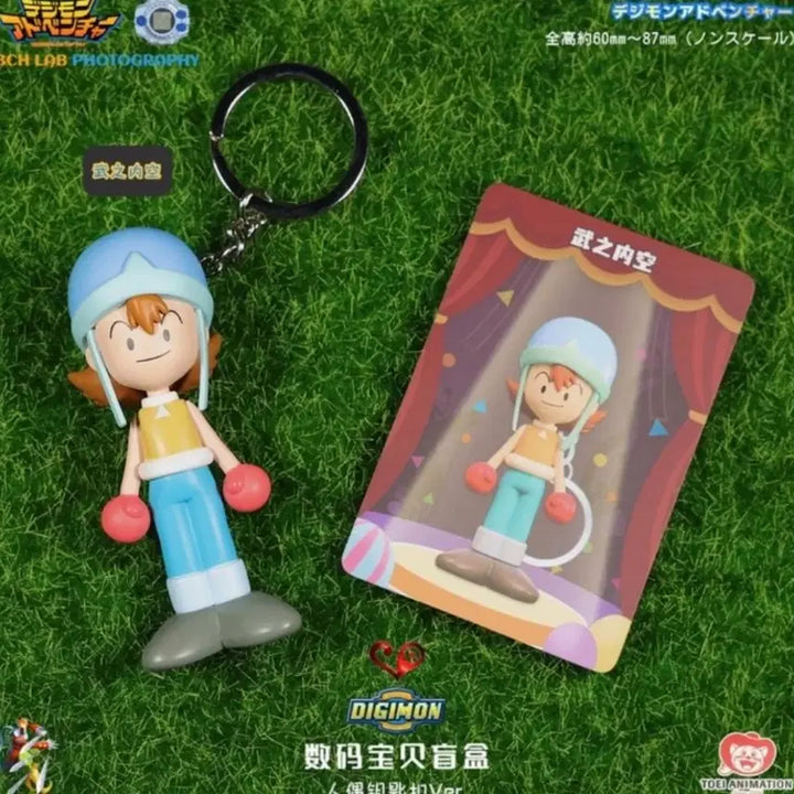 [BUNJANG] Digimon Adventure Sora Wooden Figure / 디지몬어드벤처 목각인형 피규어 소라