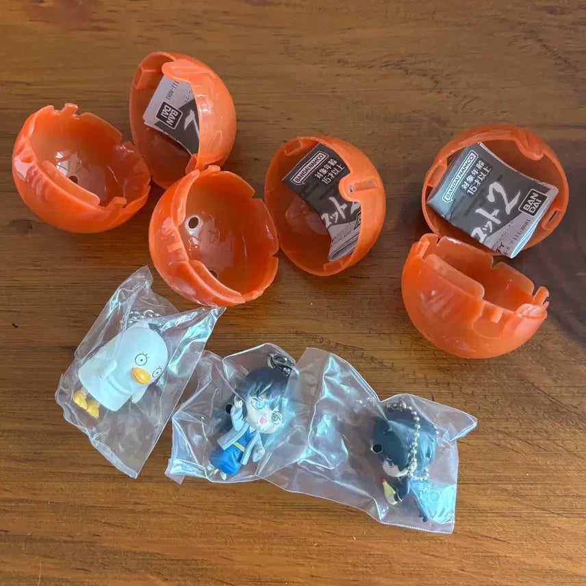 [BUNJANG] Gintama Dairong Dairong Gacha Figure Bundle Set (Hijikata, Elizabeth, Katsura) / 새상품 일괄) 은혼 대롱대롱 가챠 히지카타 엘리자베스 카츠라