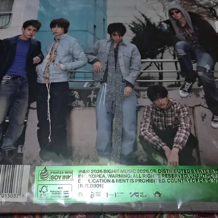 [BUNJANG] Curtis GREEN GREEN LP (Sealed) / (미개봉) 코르티스 GREEN GREEN LP