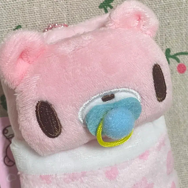 [BUNJANG] Baby Gloomy Gloomy Bear Duvet Mascot Keychain Holder / 베이비글루미 글루미베어 이불속 마스코트 키링 키홀더