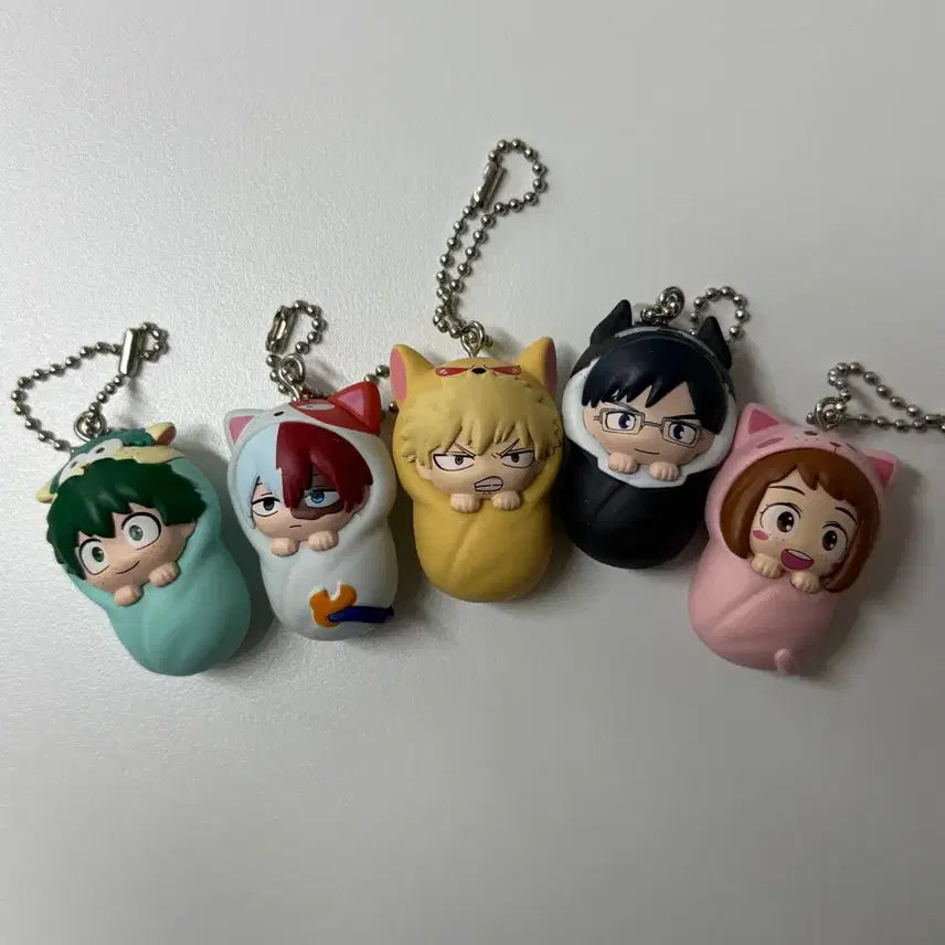 [BUNJANG] My Hero Academia Full Set Keychain Bundle / 나히아 키링 풀세트 일괄 판매