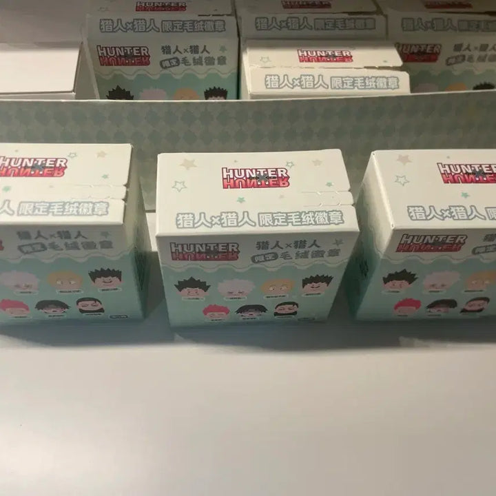 [BUNJANG] Hunter x Hunter Shanghai Pop-up Nui Badge Set - Hisoka, Illumi, Chrollo Bundle (Sealed) / 헌터헌터 상하이 팝업 누이 뱃지 히소카,이르미,클로로 일괄 미개봉