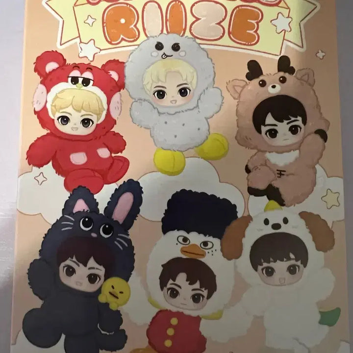 [BUNJANG] RIIZE POP MART Fluffy Doll Keyring &