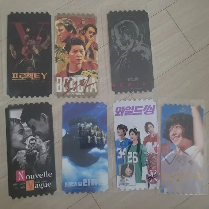 [BUNJANG] Megabox Original Ticket Bundle Set (8 Tickets) / [급처] 메가박스 오리지널 티켓 10개 일괄 판매합니다