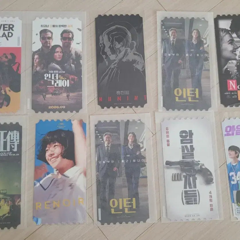 [BUNJANG] Megabox Original Ticket Bundle Set (8 Tickets) / [급처] 메가박스 오리지널 티켓 10개 일괄 판매합니다