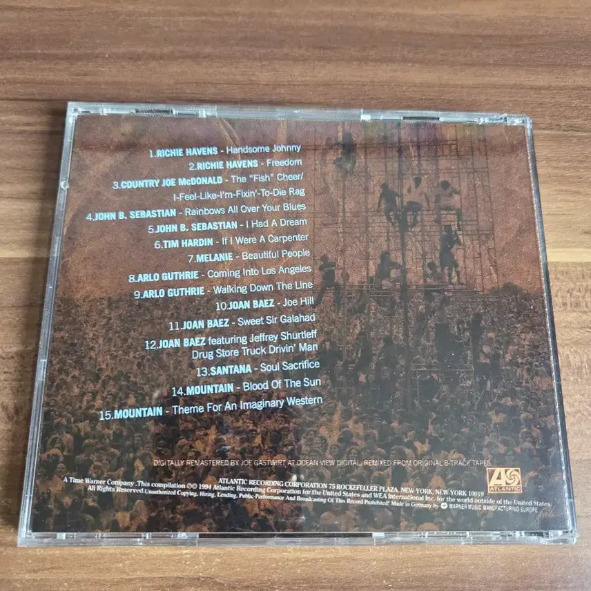 [BUNJANG] Woodstock 25th Anniversary 4CD Box Set / Woodstock 25th anniversary 4CD