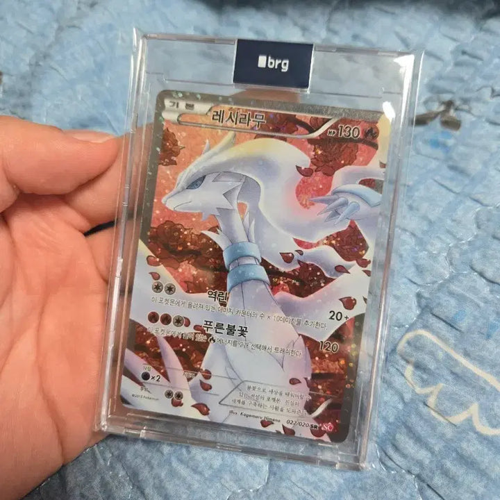 [BUNJANG] Pokemon BW Shiny Collection Reshiram SR (Discontinued Rare Card) - BRG Graded / [BRG 정품인증] 포켓몬 BW 샤이니 컬렉션 레시라무 SR (단종 희귀 카드)