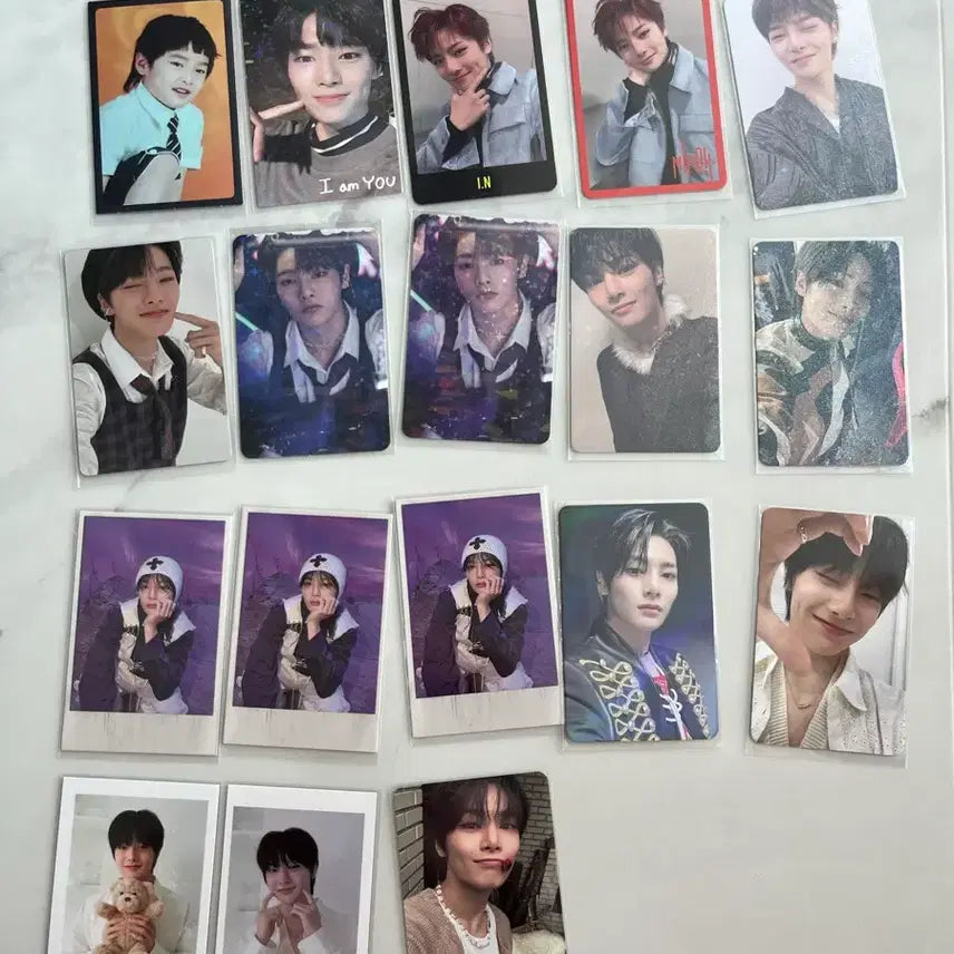 [BUNJANG] Stray Kids I.N 17 Photocards Bundle Set / 스트레이키즈 아이엔 포토카드 17장 일괄양도