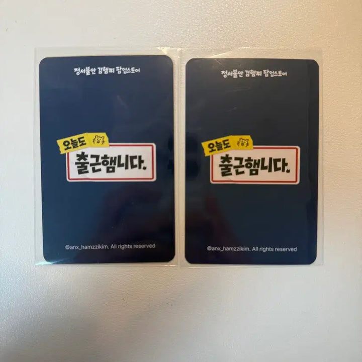 [BUNJANG] Kim Haemjji Pop-up Photocard Set / 정서불안 김햄찌 팝업 포토카드 세트