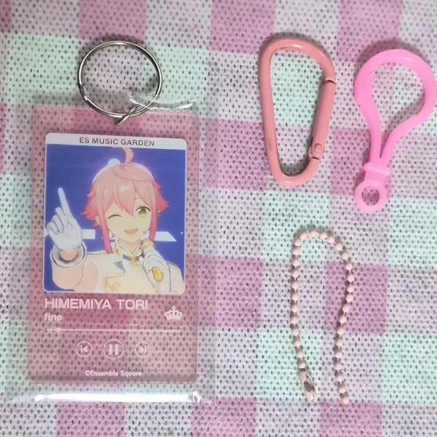 [BUNJANG] Ensemble Stars!, Tori Himemiya Music Garden Keyring / 앙스타 히헤미야 토리 뮤직가든 키링