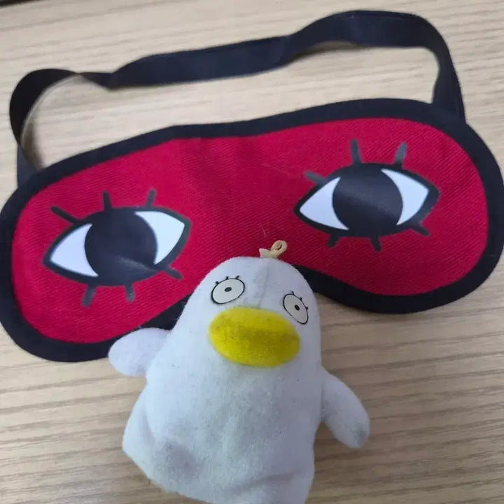 [BUNJANG] Jump Shop Gintama Okita Sougo Eye Mask + Elizabeth Keychain / 점프샵 은혼 오키타소고 안대+엘리자베스