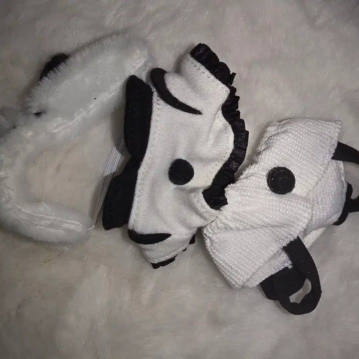 [BUNJANG] 10cm Doll Clothes Bundle (3 Pieces) / 3피스일괄>10cm 인형옷 판다 10깅 십깅 옷장 중국풍 떨깅 떨옷 옷장정리 솜인형 인형옷장 솜깅옷장